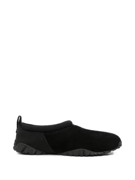 Chiloți Ugg din piele de căprioară slip-on negru