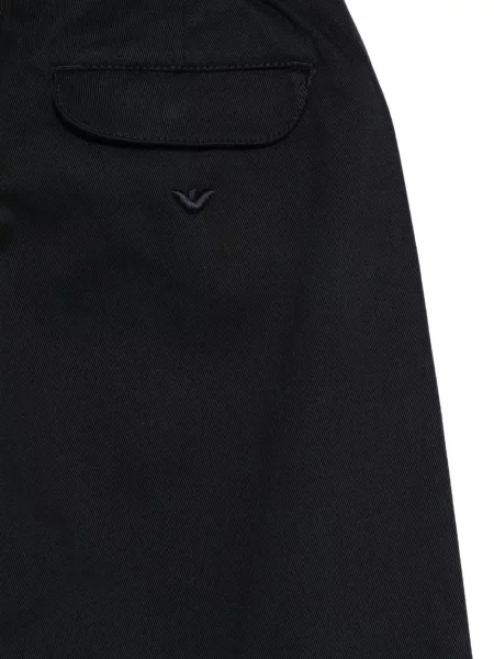 Spodnie dziecięce Emporio Armani czarne