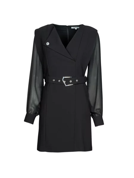 Mini obleka Morgan črna