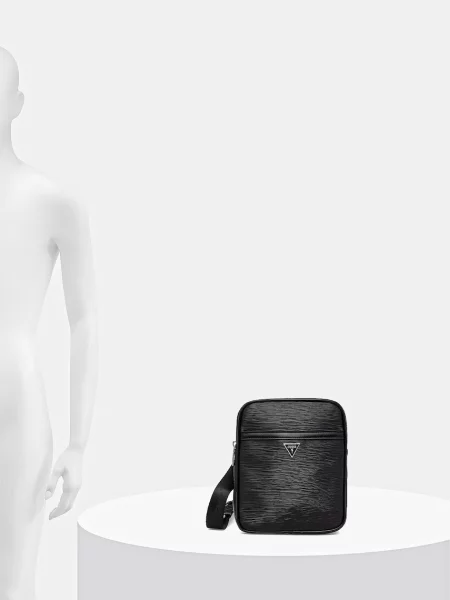 Кожаная сумка Guess