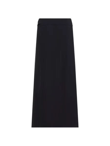 Fusta maxi Studio Nicholson cu legături plic negru