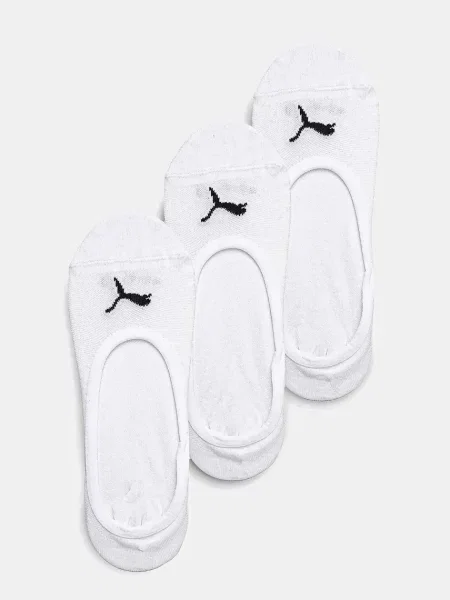 Puma Ponožky Footie bílé