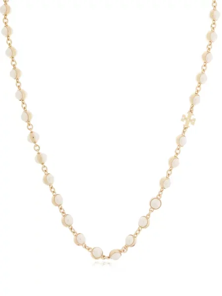 Colier Tory Burch cu perle auriu