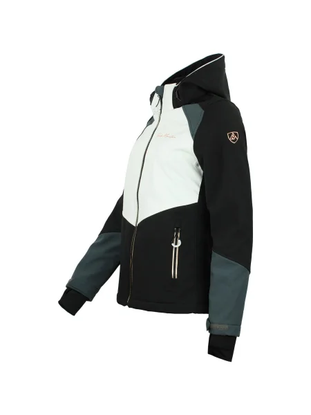 Geacă Peak Mountain softshell negru