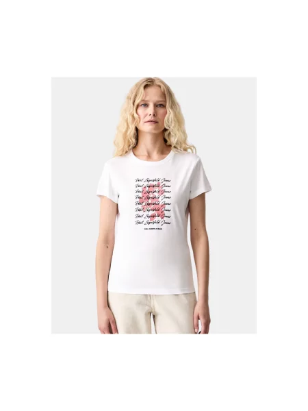 Tricou Karl Lagerfeld alb