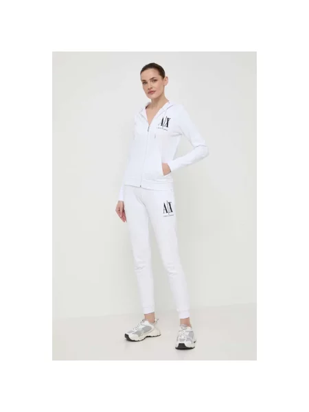 Armani Exchange Spodnie białe