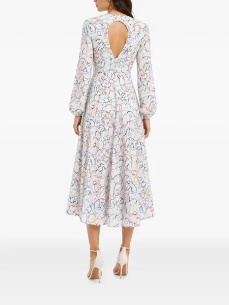 Rochie midi Baruni alb