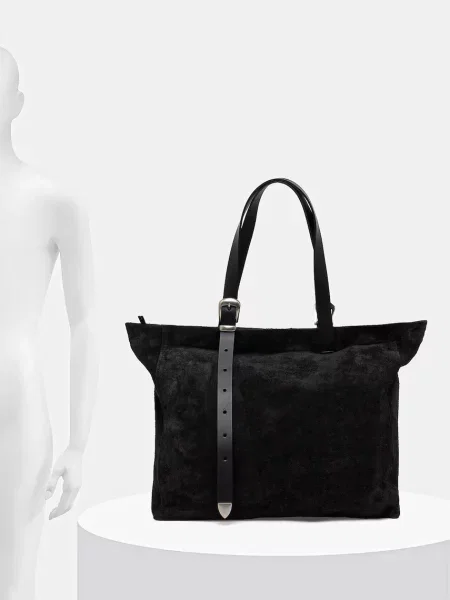 Замшевая сумка Allsaints