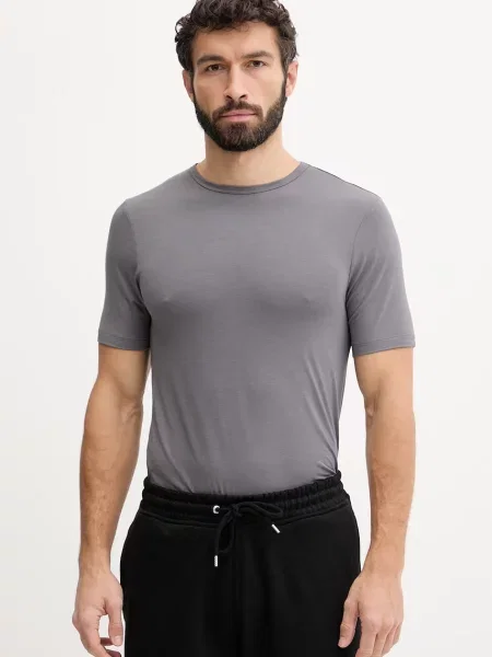 BOSS kratka majica z viskozo TShirt RN 3P Bamboo paket 3 kosov bela