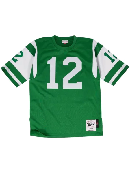 Cămașă Mitchell & Ness din jerseu verde