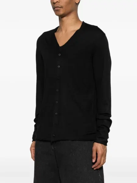Kardigan Isabel Benenato s V-izrezom crna