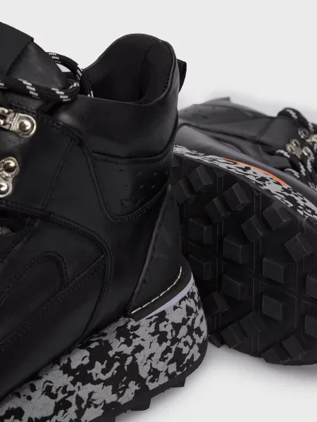 Кожаные ботинки Prpy черные