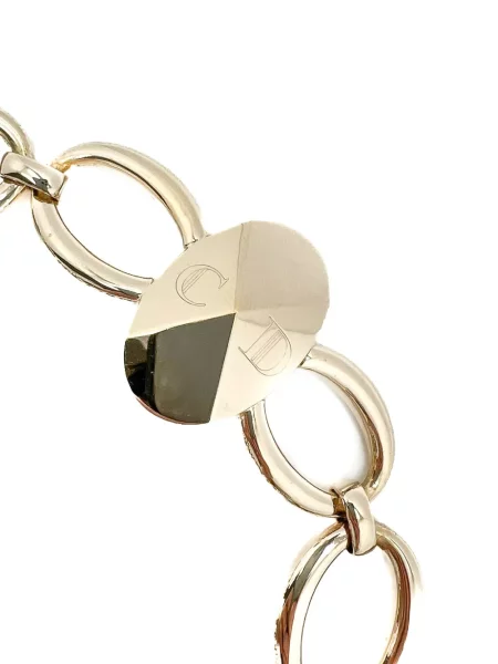 Náhrdelník Christian Dior Pre-owned zlatý