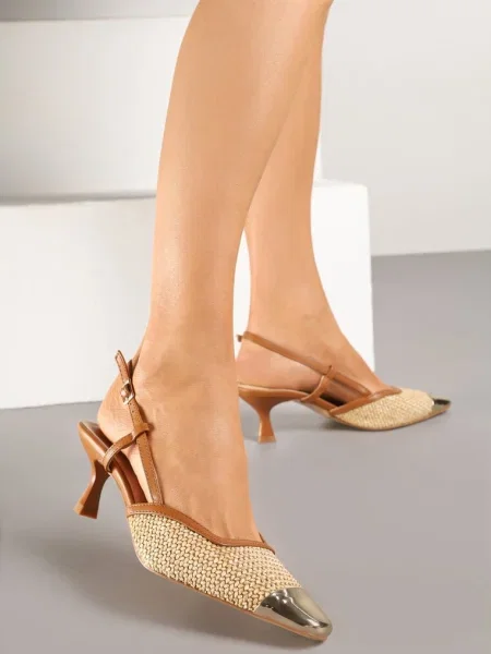 Sandale Ldivaria maro