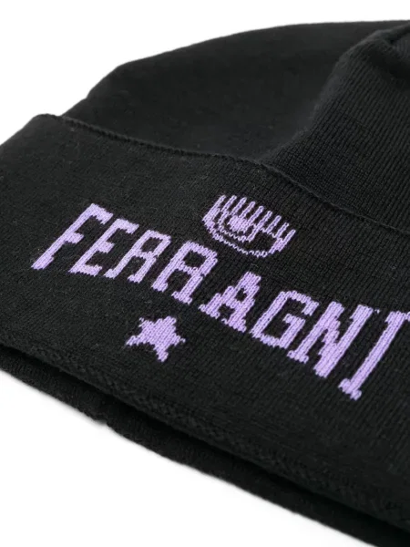 Kepurė Chiara Ferragni juoda