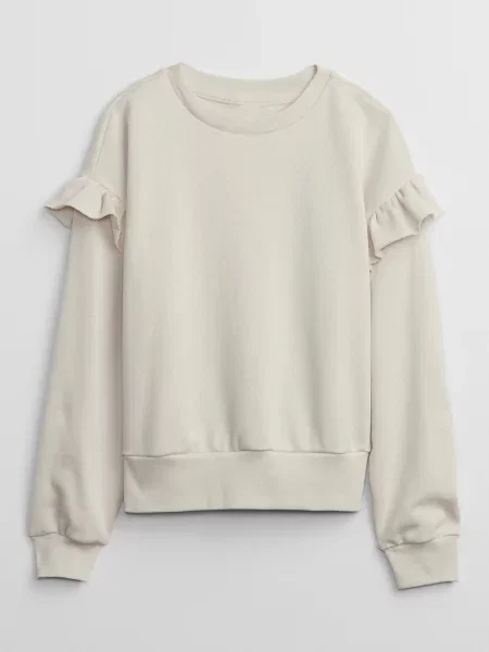 Bluza Gap z falbankami szara