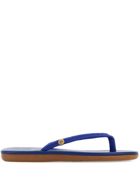 Șlapi Ancient Greek Sandals din piele albastru