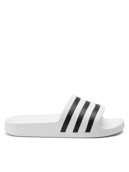 Papuci Adidas alb