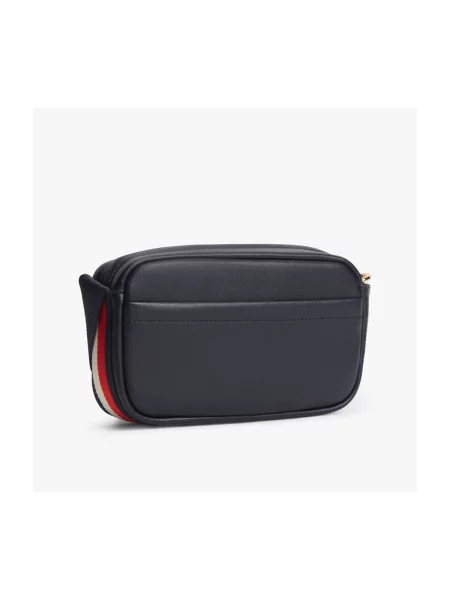 TOMMY HILFIGER Geantă de umăr marin / roșu / alb albastru
