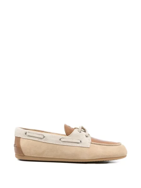 Loaferice Miu Miu od brušene kože