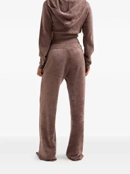 Τρέξιμο παντελόνι Juicy Couture καφέ