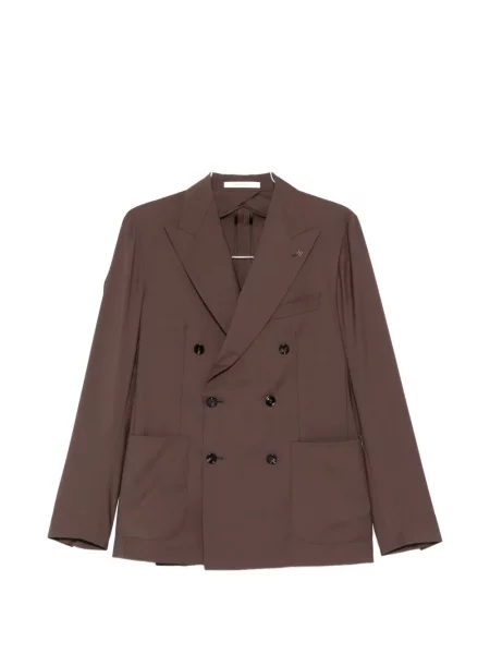 Costum Tagliatore cu două rânduri de nasturi maro