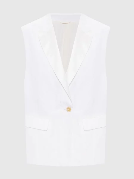Жилет Brunello Cucinelli білий