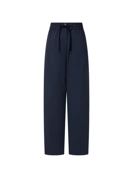 Pantaloni Tomboy cu cordon albastru