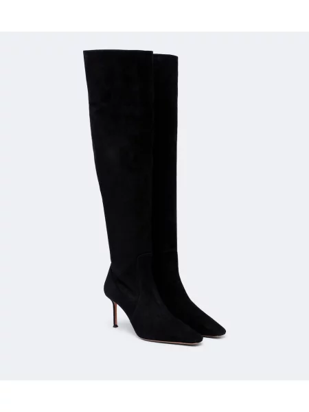 Čižmy Aquazzura čierna