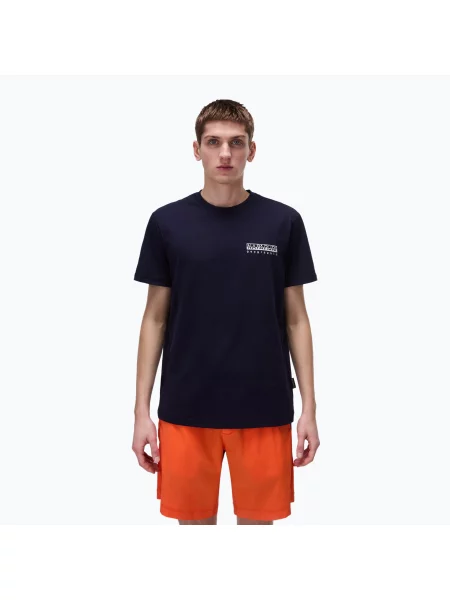Tričko Napapijri S-Vignonil Back blu marine modré