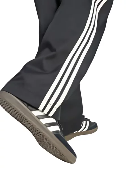 Pantaloni Adidas cu autograf alergare gri