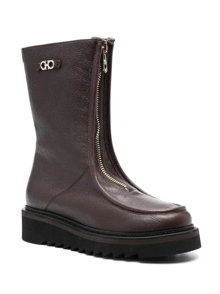 Cizme scurte Ferragamo maro