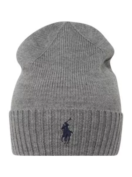 Polo Ralph Lauren Čiapky námornícka modrá / melírovaná sivá