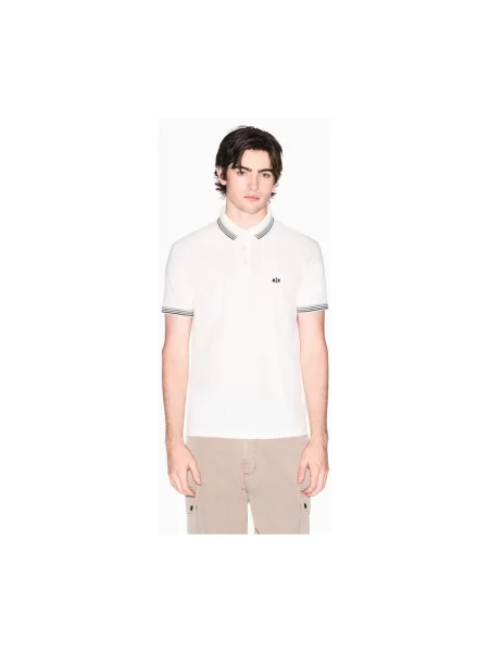 Tricou Eax alb