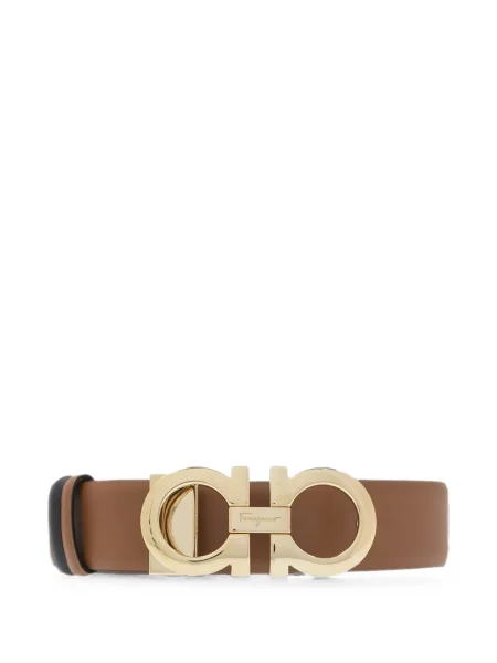 Cu centură reversibil curea Ferragamo maro