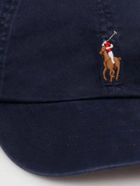 Polo Ralph Lauren Șapcă bleumarin / maro alb