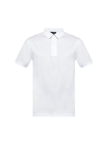 Koszulka polo Emporio Armani biała