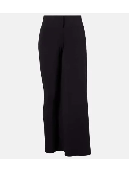 Pantaloni Courreges drapate negru