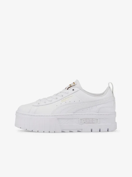 Puma Sneakersy Mayze Lth Jr biela