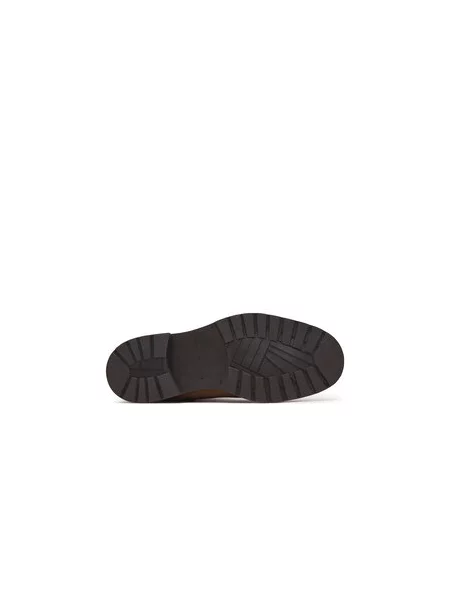 Bakancs Tommy Hilfiger Cleated Hilfiger Sde Moc Boot Sötétbarna