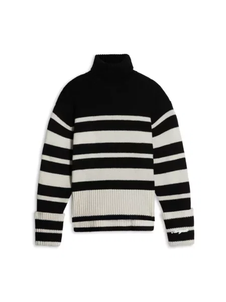 Sweter z golfem Axel Arigato czarny