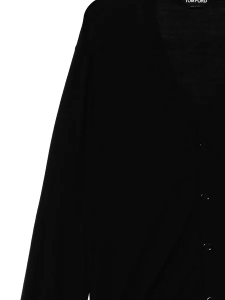 Kardigan Tom Ford wełniany czarny