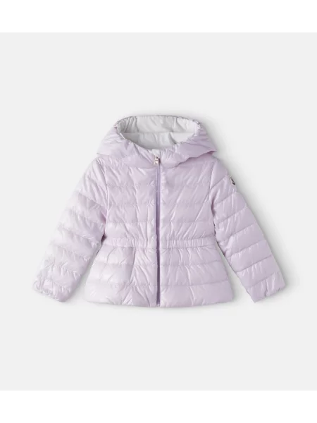 Gyerek pehelydzseki Moncler Enfant rózsaszín