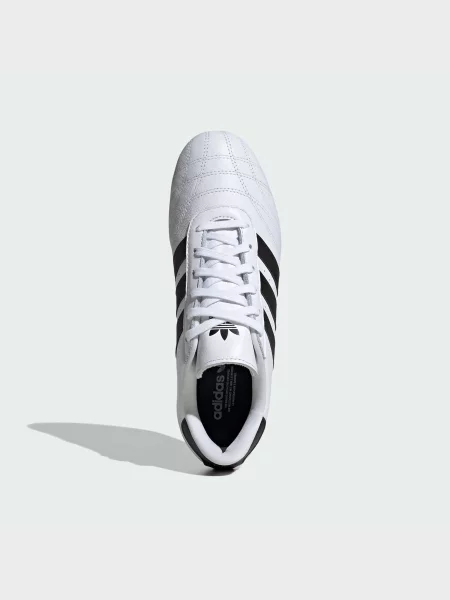 Кожаные кроссовки Adidas белые