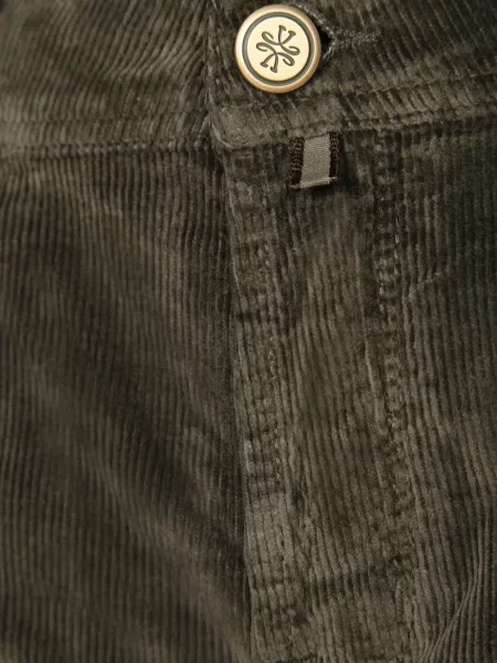 Pantaloni Jacob Cohën de catifea cord verde