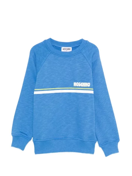 Bluza dziecięca Moschino niebieska