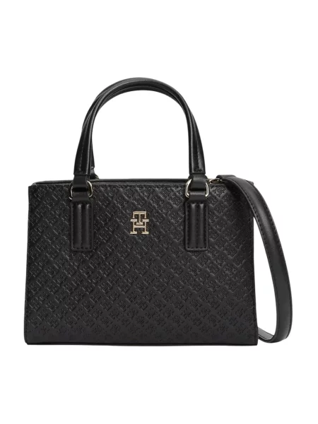 Tommy Hilfiger Torebka Th Daily Mini Tote Mono czarny