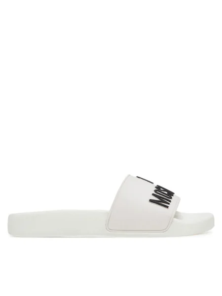 Чехли Love Moschino бяло