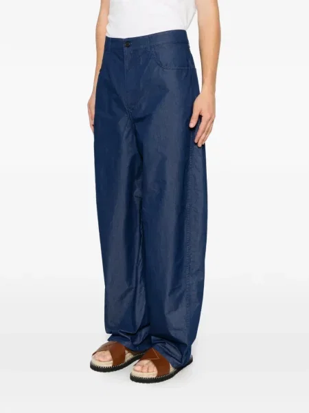 Pantaloni Givenchy cu imagine albastru