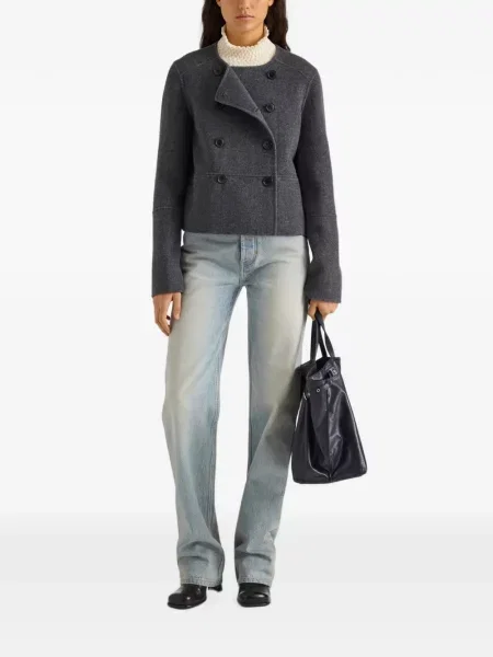 Dvouřadá bunda Proenza Schouler White Label bílá